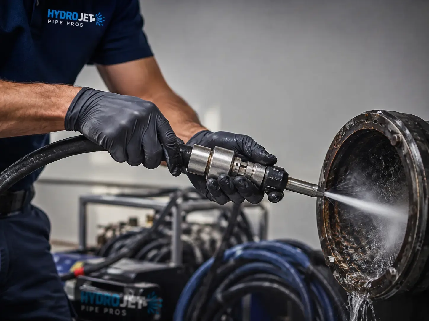 Hydro Jet Pipe Descaling in Junction City, CA